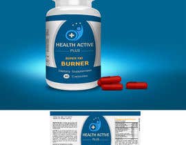 #470 for logo my supplement &#039;health active plus - super fat burner&#039; by GlobalArtBd