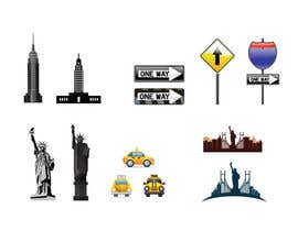 #2 untuk Design some New York City icons oleh shudiptobanarjee