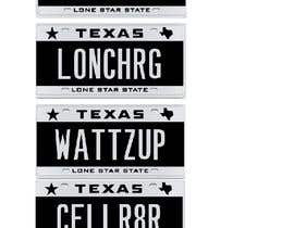timbecile tarafından Create a  custom license plate name for new electric car için no 5