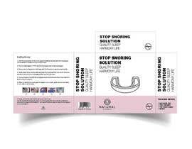 Nro 20 kilpailuun Packaging and Insert Design for Snoring Mouthguard käyttäjältä nirajmangukiya