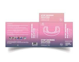Nro 21 kilpailuun Packaging and Insert Design for Snoring Mouthguard käyttäjältä nirajmangukiya