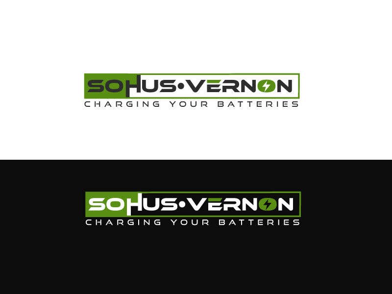 Bài tham dự cuộc thi #12 cho                                                 I need a logo designed. 

With box around the below : 

SOHUS•VERNON 
charging your batteries

Coulours white / green / greys 
High quality 

Clear back ground in all formats to be supplied
                                            