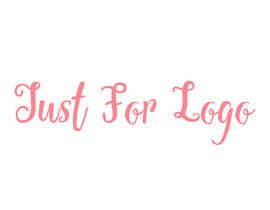 #12 for Simple logo pink handwritting of the words Just For please creative av TUKU22
