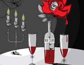 nº 18 pour Halloween Skull Graphic Design Art Design Illustrator Design Poster Design par nadialuisemk 