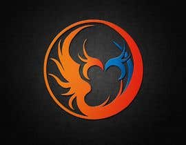 #18 ， Fire and Water Phoenix Logo 来自 mahmudroby7