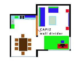 #38 para Design idea for kitchen &amp; living room de sonnybautista143