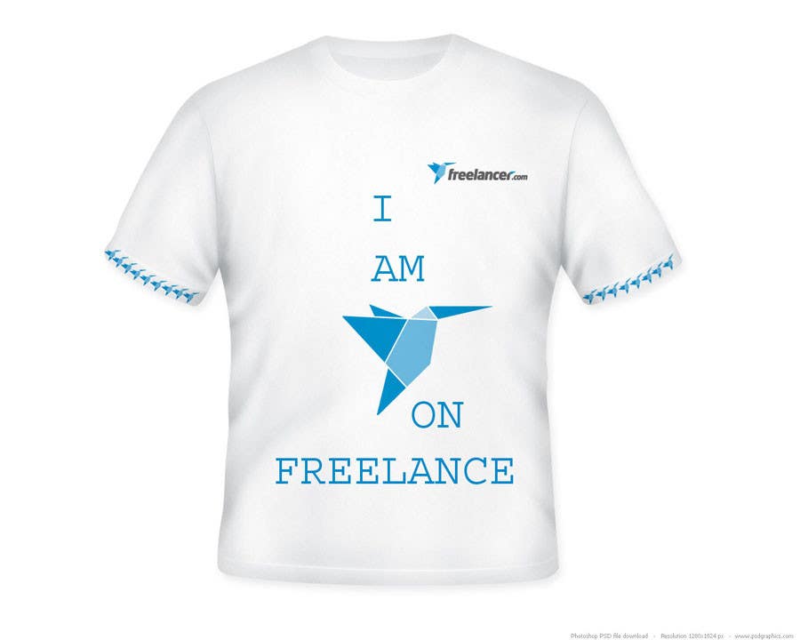 ผลงานการประกวด #4901 สำหรับ                                                 T-shirt Design Contest for Freelancer.com
                                            