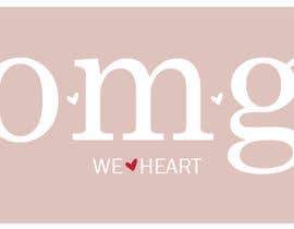 Nro 163 kilpailuun Logo Design for new Company name: OMG We Heart.  Website: www.omgweheart.com käyttäjältä luisamendez