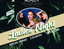 #67 για Novelty Ladies Night Flyer από rahmed03051997