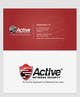 Predogledna sličica natečajnega vnosa #140 za                                                     Business Card Design for Active Network Security.com
                                                