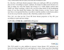 #1 para Write an article titled &quot;The 5 Best 4K Home Theater Projectors To Buy In 2018&quot; de ArhGabriel