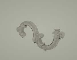 #7 para 3d model of chandelier arm needed por dynamone