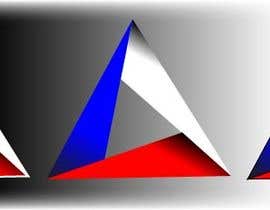 #27 for I need a logo in the shape of a pyramid in the color of the flag of France (blue, white and red) and that we can embroider it on fabric by creativos247