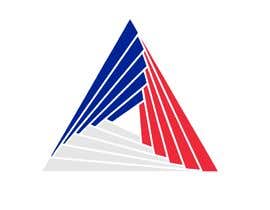 #21 per I need a logo in the shape of a pyramid in the color of the flag of France (blue, white and red) and that we can embroider it on fabric da designgale