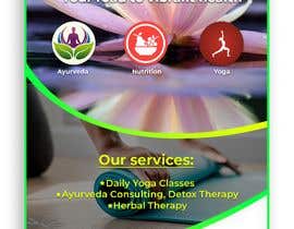 #13 untuk Create an advertise of size ( 4.25 inch height and 2.75 wide ) for yoga and ayurveda center oleh JubairAhamed1