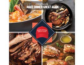 #15 สำหรับ Make Dinner Great Again - Cookbook Cover Contest โดย sahadathossain81