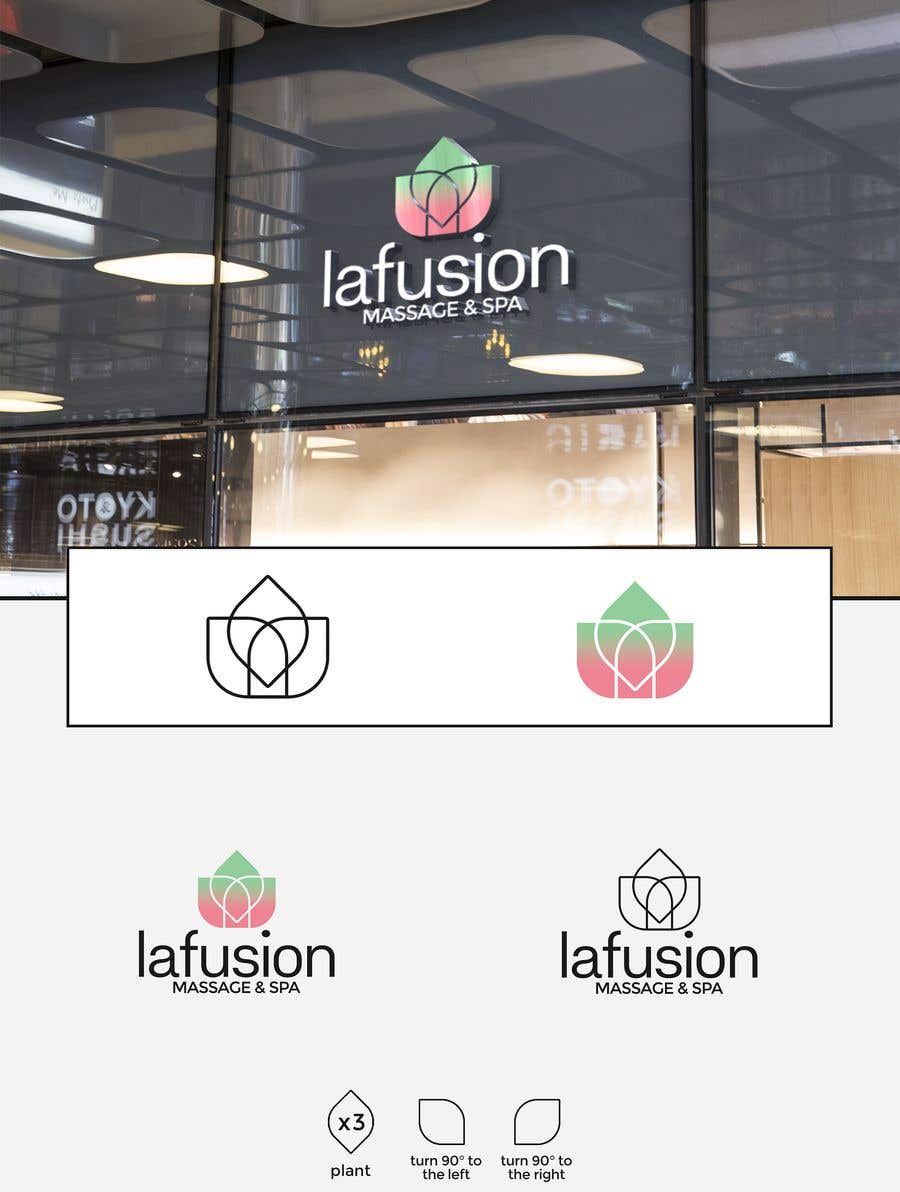 Proposta in Concorso #21 per                                                 Logo Creation "lafusion MASSAGE & SPA"
                                            