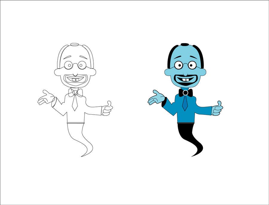 Kilpailutyö #109 kilpailussa                                                 cartoon character design
                                            