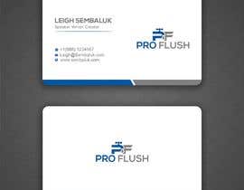 #22 untuk Designa business card please &quot;PROFLUSH&quot; oleh amanhossain2016
