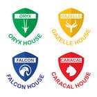 #26 4 School House Logos. We have Oryx (green), Gazelle (yellow), Falcon (blue) and Caracal (red). See image 1 for more details. Ive attached examples of online images. részére mdmominulhaque által