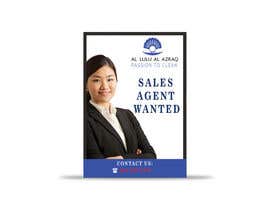#30 para create flyer &quot;SALES agent wanted&quot; por creativeworker07