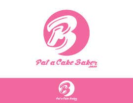 #4 untuk Logo Design for Pat a Cake Baker oleh WebofPixels