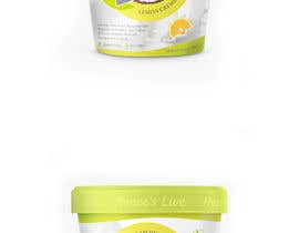 #55 para Design a label for a coconut cream frozen yogurt container de rajcreative83