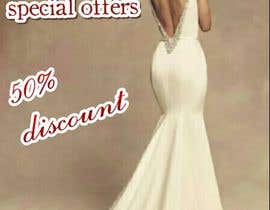 KKANWAL558 tarafından wedding dress shop openning leaflets için no 26
