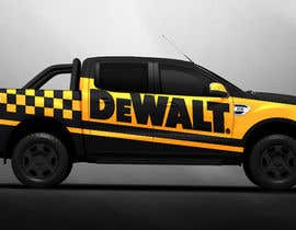#70 for DeWalt Vehicle Graphics by hire4design