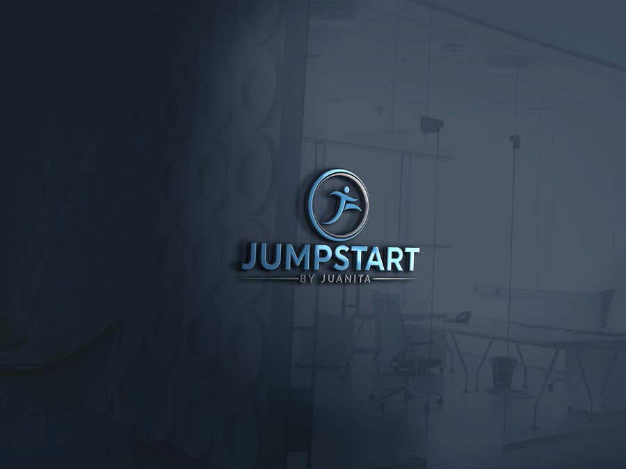 Zgłoszenie konkursowe o numerze #30 do konkursu o nazwie                                                 A logo for “Jumpstart by juanita”
its a fitness business, which needs to show vitality, i would like the “ by juanita “ in small letters so accent mainly on the jumpstart
                                            