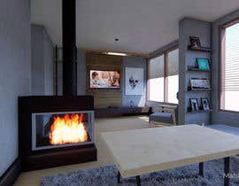 nº 28 pour interior design go the cosy and elegant living room par MahmoudEG 