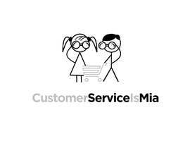 #28 para I need a logo for my NEW company called   &quot;Customer Service is Mia&#039; de elena13vw