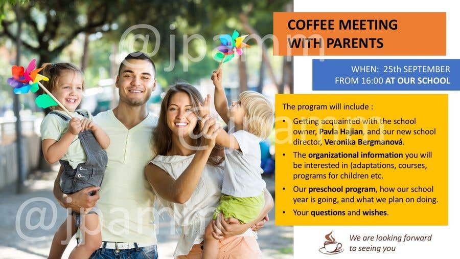 #8. pályamű a(z)                                                  Create a coffee invitation for preschool parents
                                             versenyre