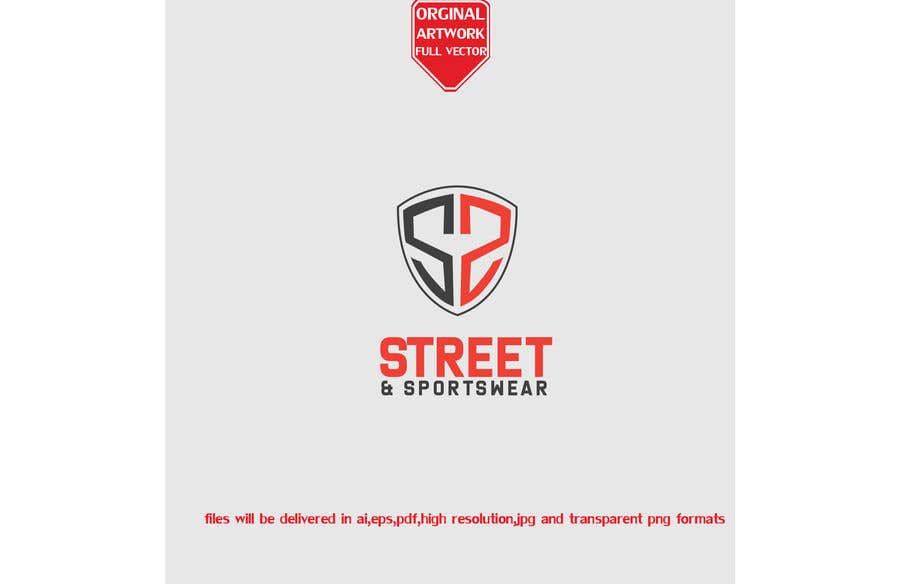 Kilpailutyö #74 kilpailussa                                                 Design a cool Logo for "Street & Sportswear"
                                            