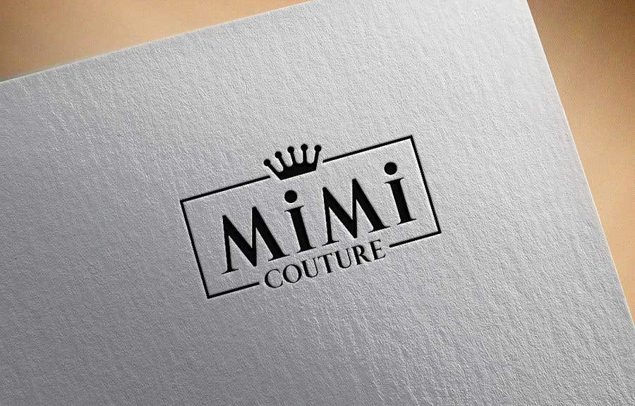 Wasilisho la Shindano #664 la                                                 Logo for "MiMi Couture"
                                            
