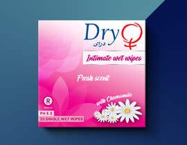 #86 för Packaging Design for intimate wet wipes for female av stnescuandrei