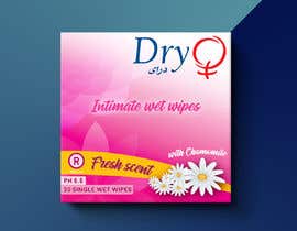 #88 för Packaging Design for intimate wet wipes for female av stnescuandrei