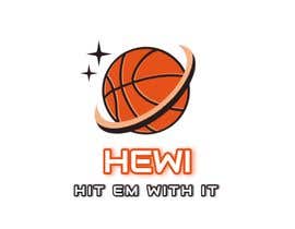 #16 för Would like logo to incorporate something with basketball in it. The name I would like to have with it is Hit Em Wit It and HEWI. I have attached an older logo with the name that I would like to have with the logo. av tafoortariq