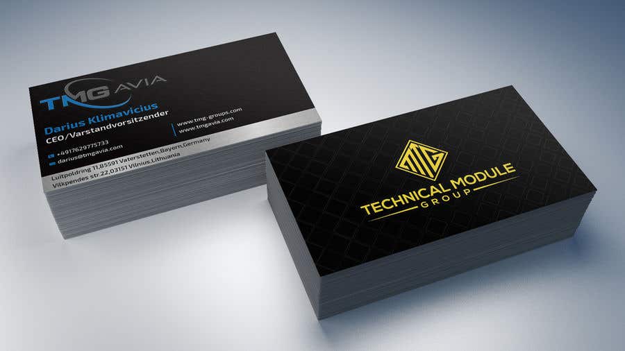 Contest Entry #555 for                                                 Design an authentic and very luxury business card for a company
                                            
