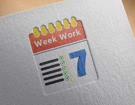 moahsaad tarafından Design a logo for Weekwork (weekly to do list) app için no 42
