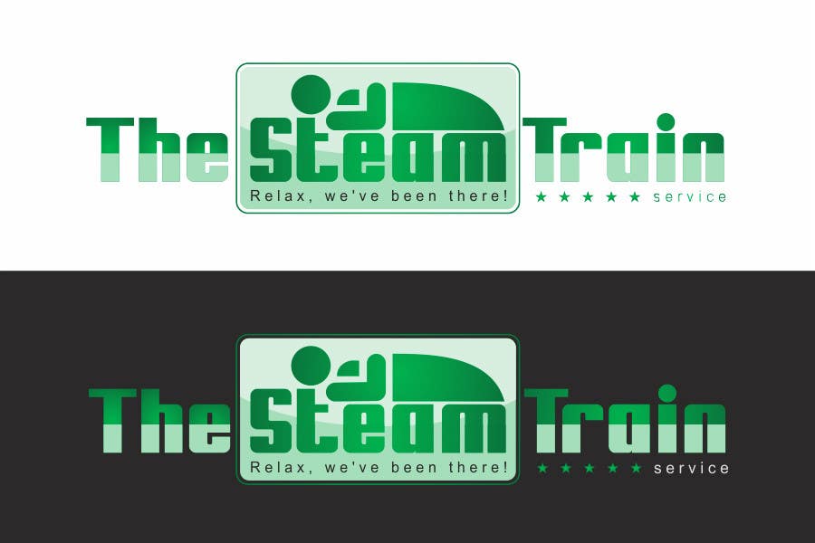 Tävlingsbidrag #101 för                                                 Logo Design for, THE STEAM TRAIN. Relax, we've been there
                                            
