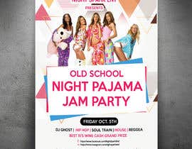 #27 para Design an Old School Pajama Jam Party Flyer de narayaniraniroy