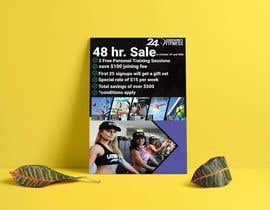 #40 สำหรับ Design an A6 flyer for fitness โดย sultanbd123