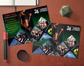#54 for Design an A6 flyer for fitness by owakkas