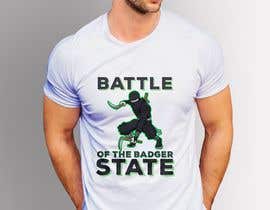 #25 para Battle of the Badger State - t-shirt logo design de freepixell