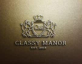 #49 for The brand name is “Classy Manor”. It is a new home-wear brand. For men - Robes more specifically. Reminding royal clothing, vintage and classy. The logo may remind a royal emblem of kings, a shield, a royal stamp or a scepter. by mithunray