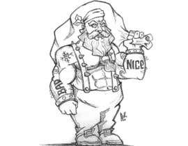 #27 för Illustrate a Santa Claus av AlekMarquez