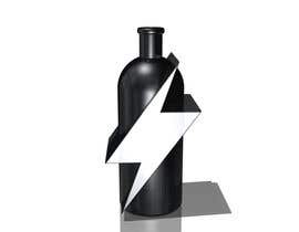 #39 para Custom Liquor Glass Bottle Design de kalart