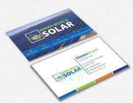 #232 for Business Card for Solar Company af Uttamkumar01