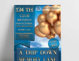 #33 for Design a Club Birthday flyer by Reffas